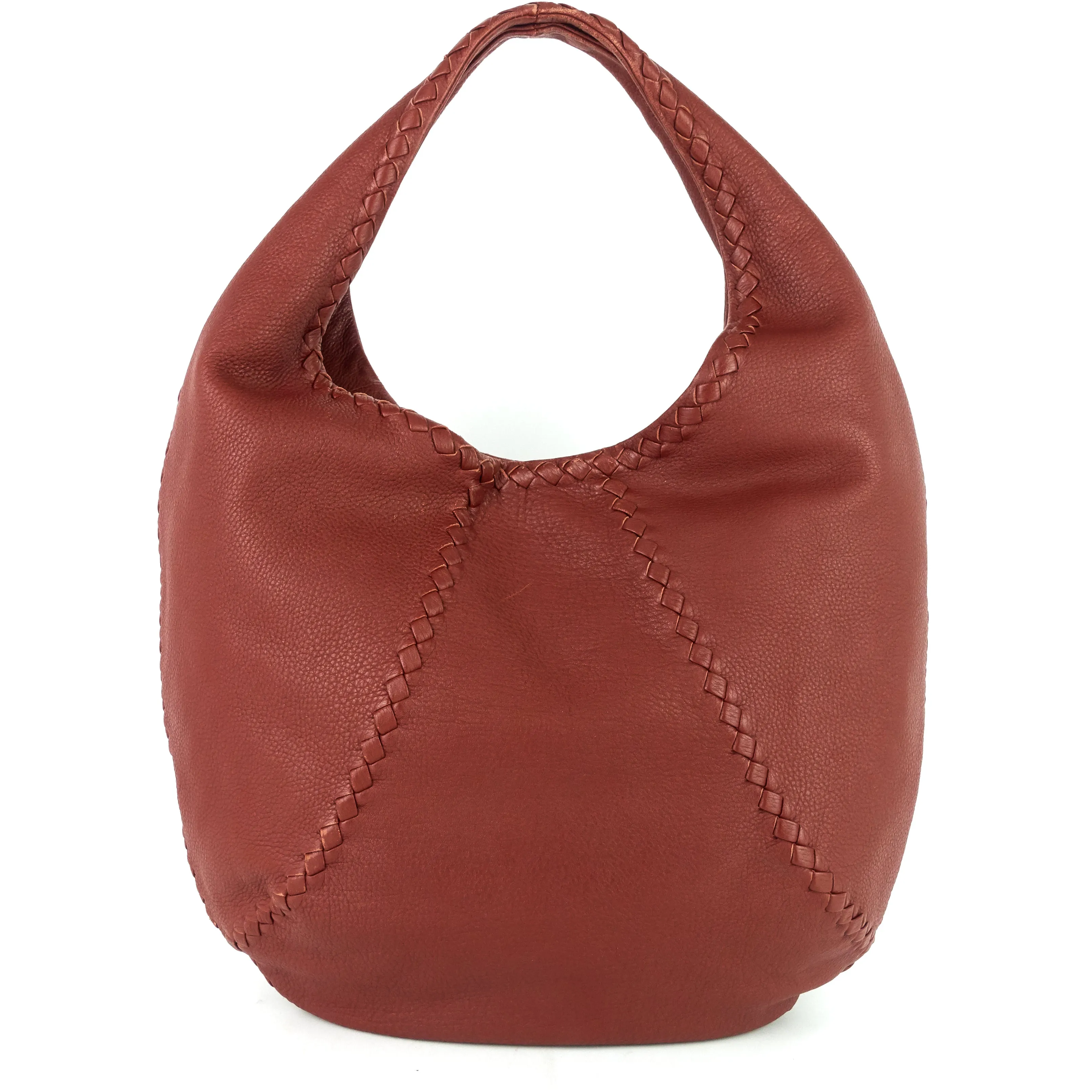 Intrecciato Mallow Cervo Hobo Bag