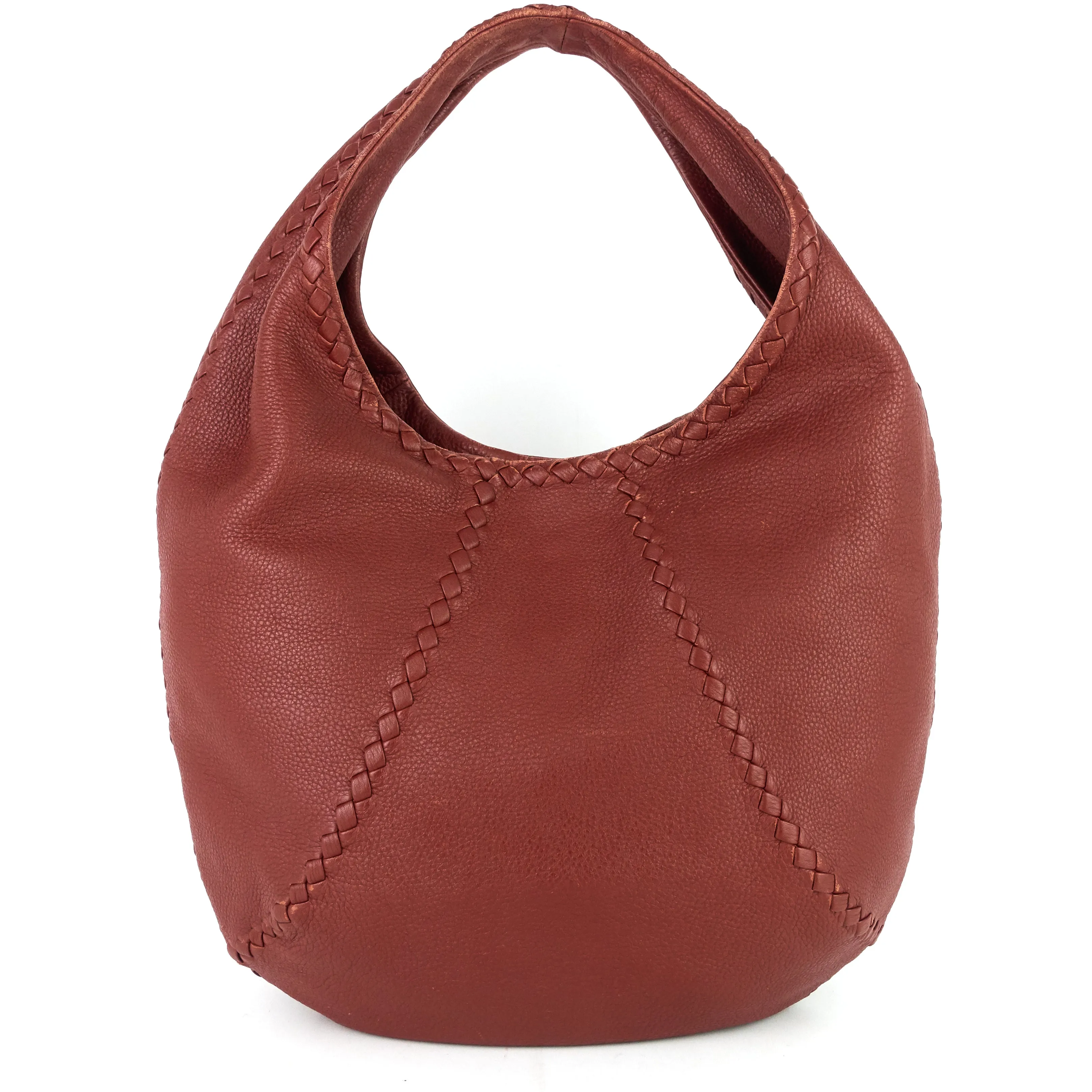Intrecciato Mallow Cervo Hobo Bag