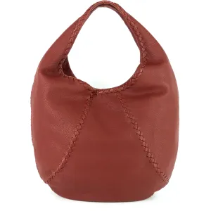Intrecciato Mallow Cervo Hobo Bag