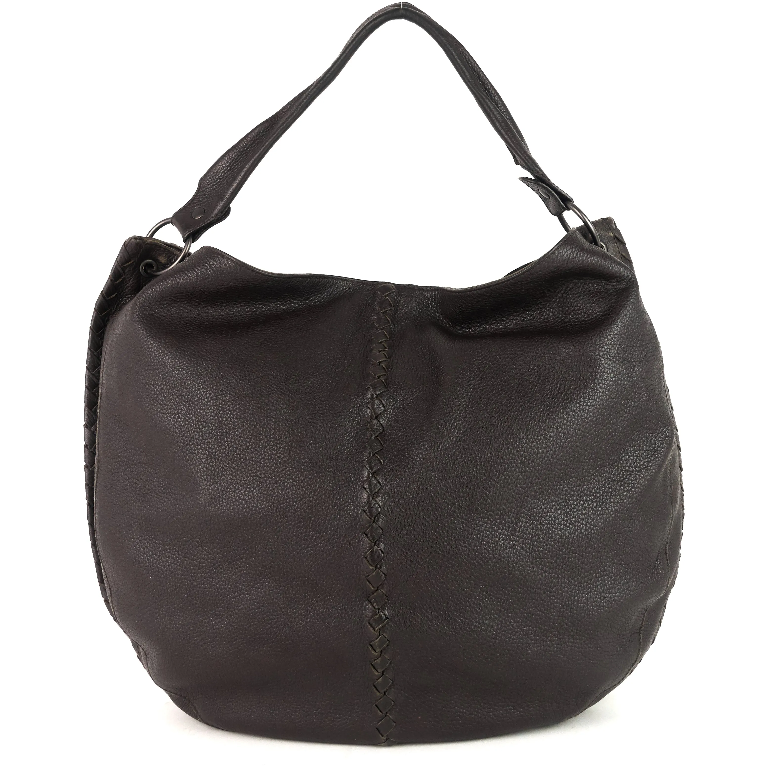 Intrecciato Mallow Cervo Hobo Bag