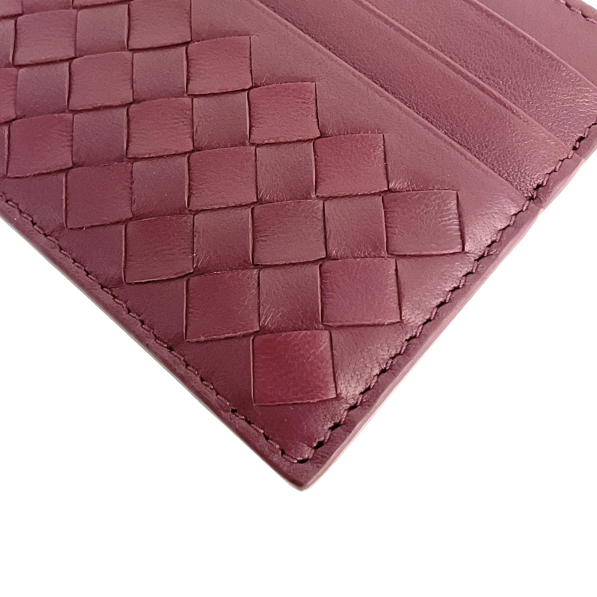 Intrecciato Nappa Leather Cardholder