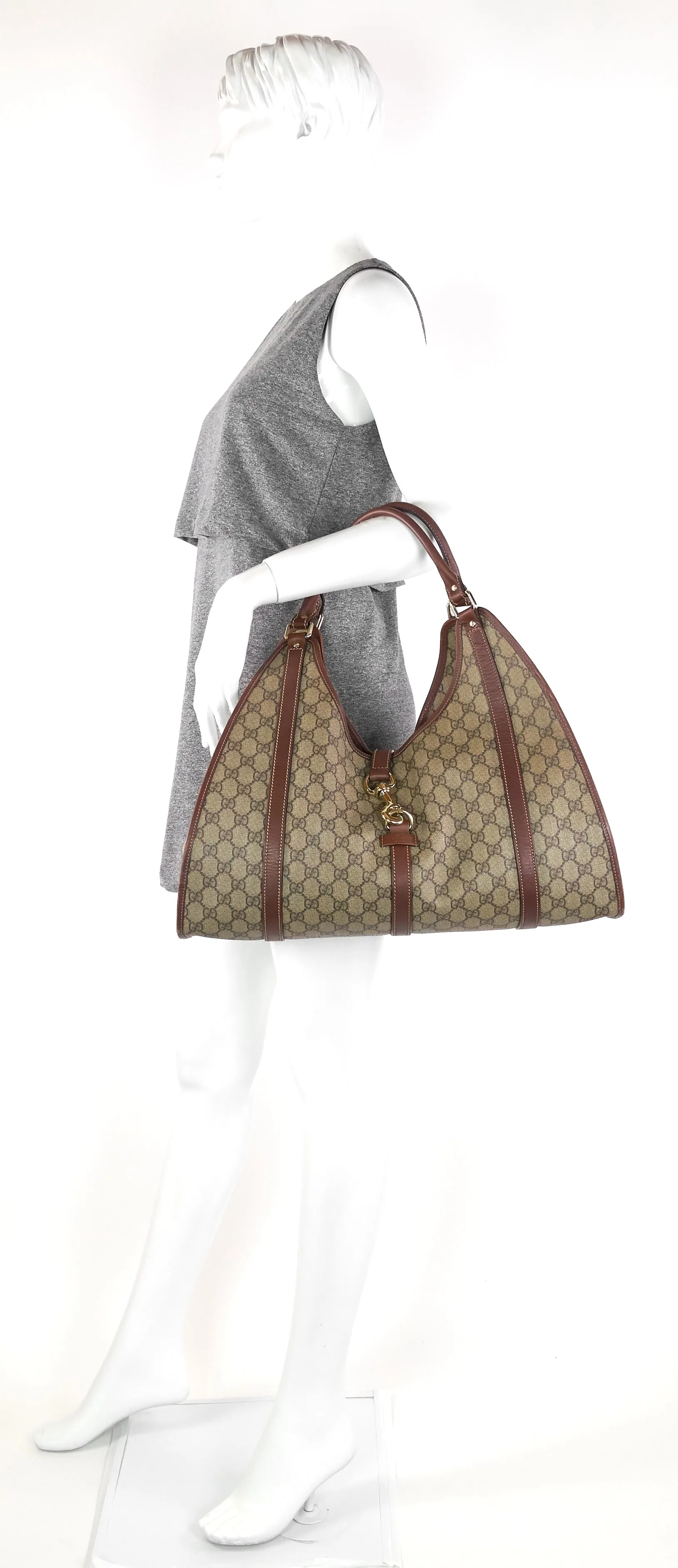 Joy Large GG Coated Canvas Bag