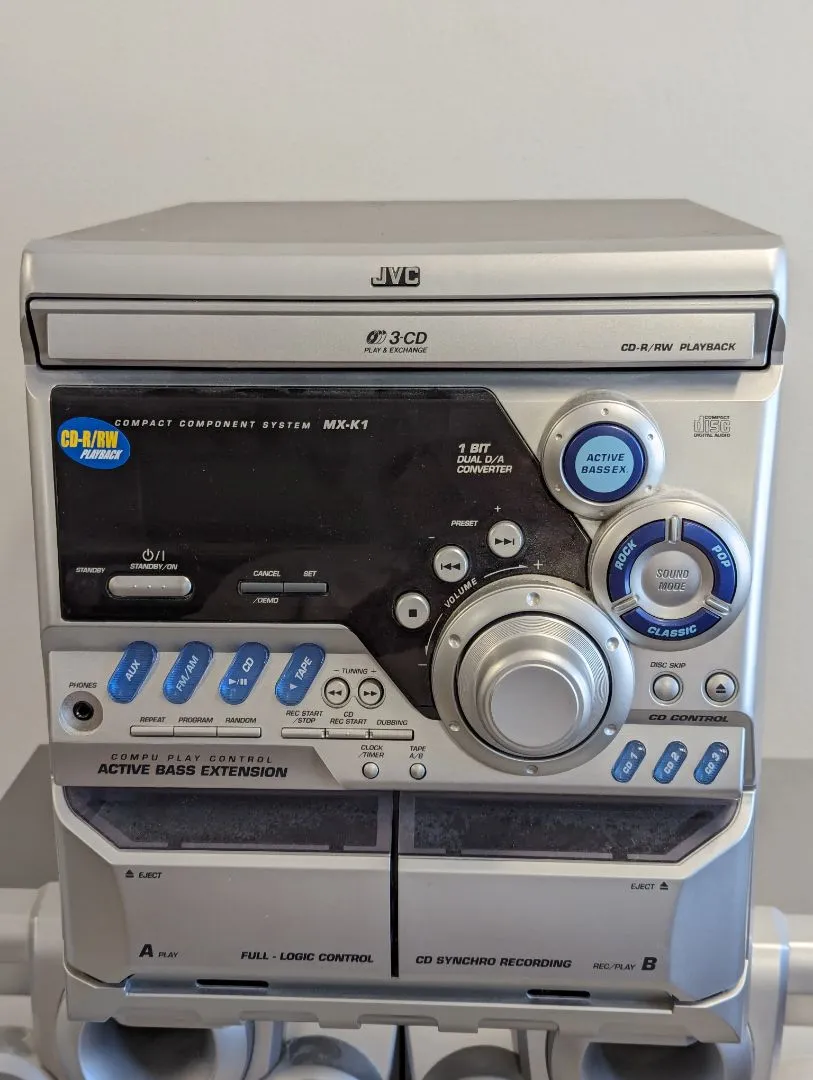 JVC MX-K3 Double Cassette Stereo