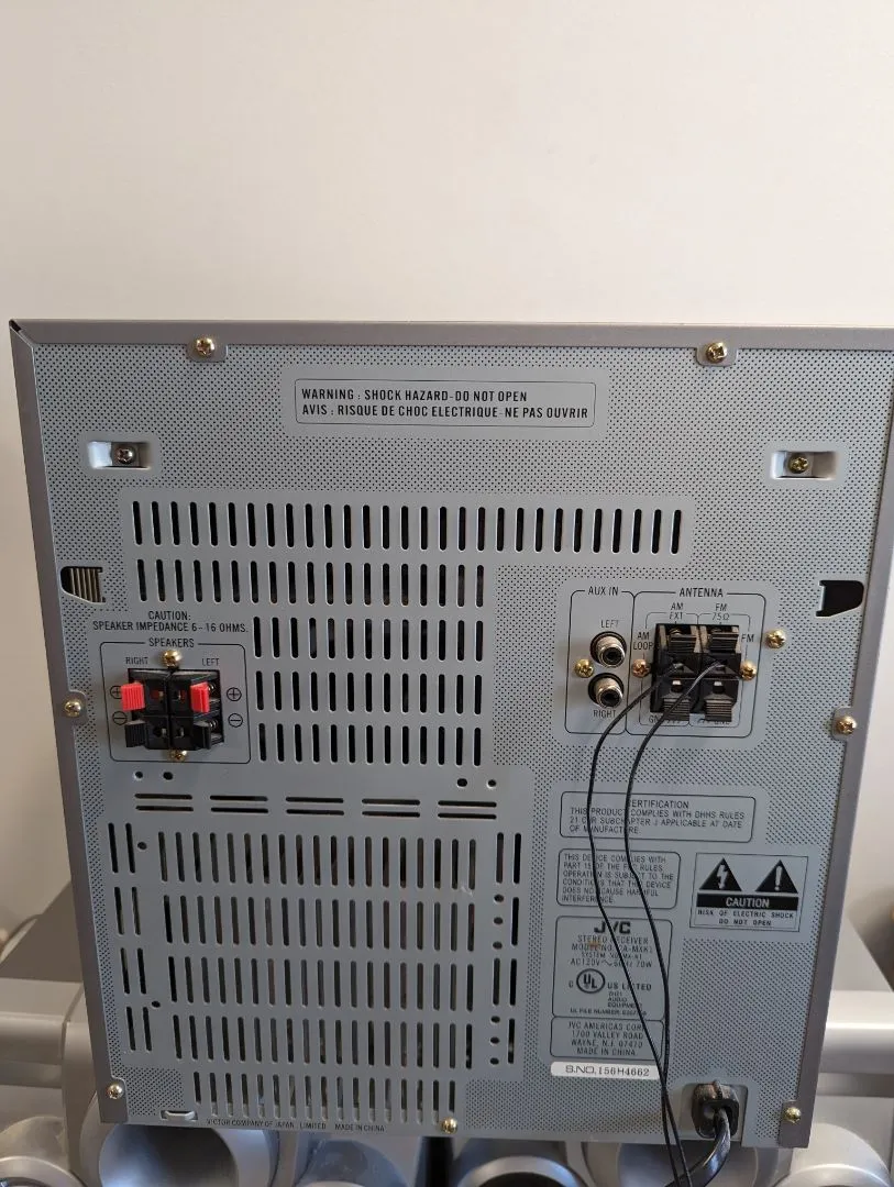 JVC MX-K3 Double Cassette Stereo
