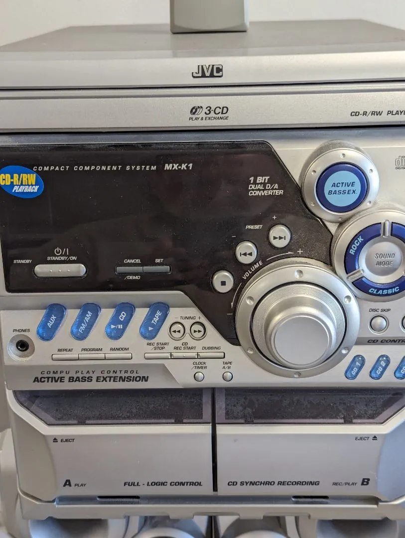 JVC MX-K3 Double Cassette Stereo
