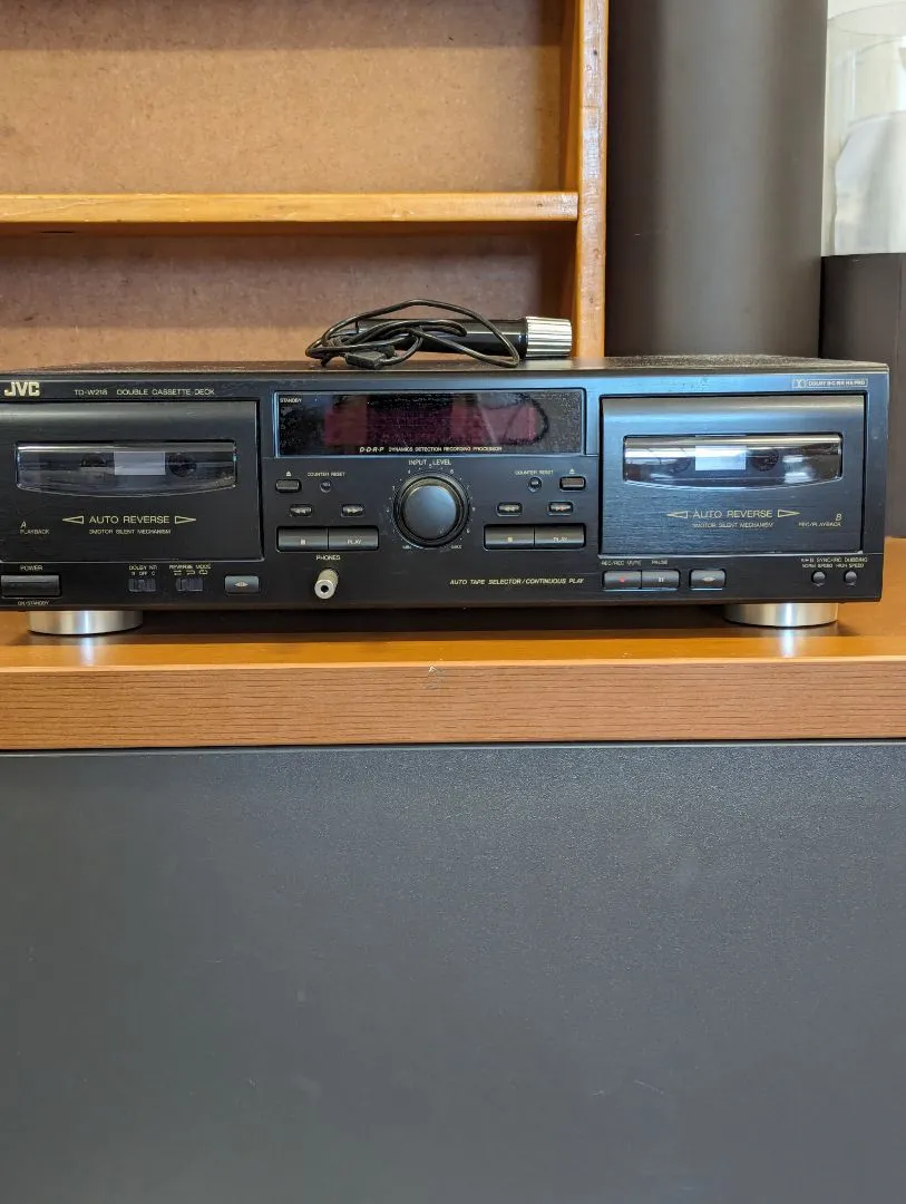 JVC TD-W218 double cassette deck