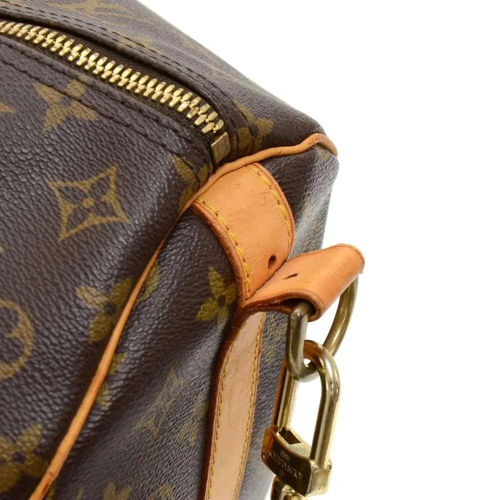 Keepall 60 Bandouliere Monogram Canvas Travel Bag with Strap