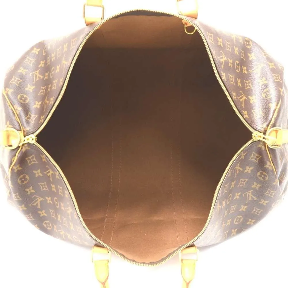 Keepall 60 Bandouliere Monogram Canvas Travel Bag with Strap