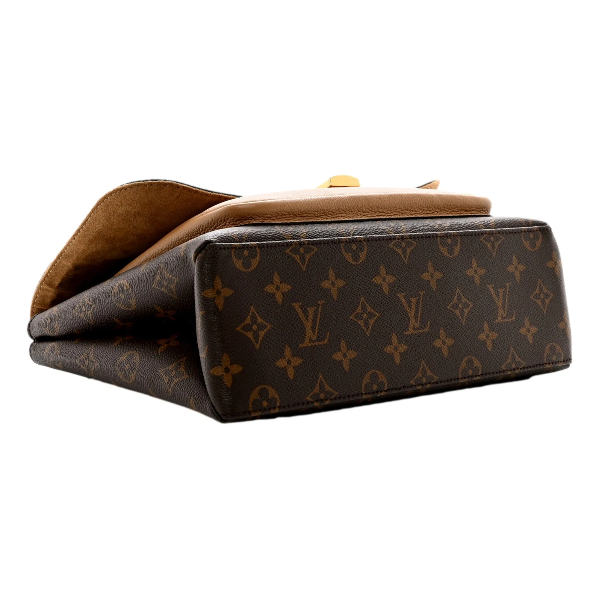 Louis Vuitton Marignan Handbag Monogram Canvas with Leather