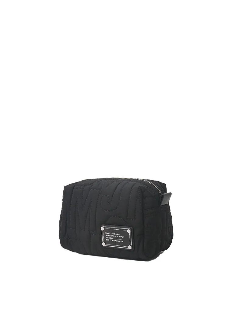 Marc Jacobs Cosmetic Makeup Bag Large In Black 4S4SCP002S02