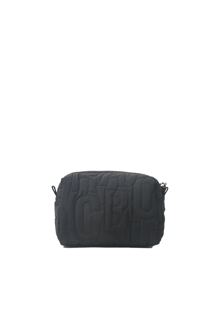Marc Jacobs Cosmetic Makeup Bag Large In Black 4S4SCP002S02