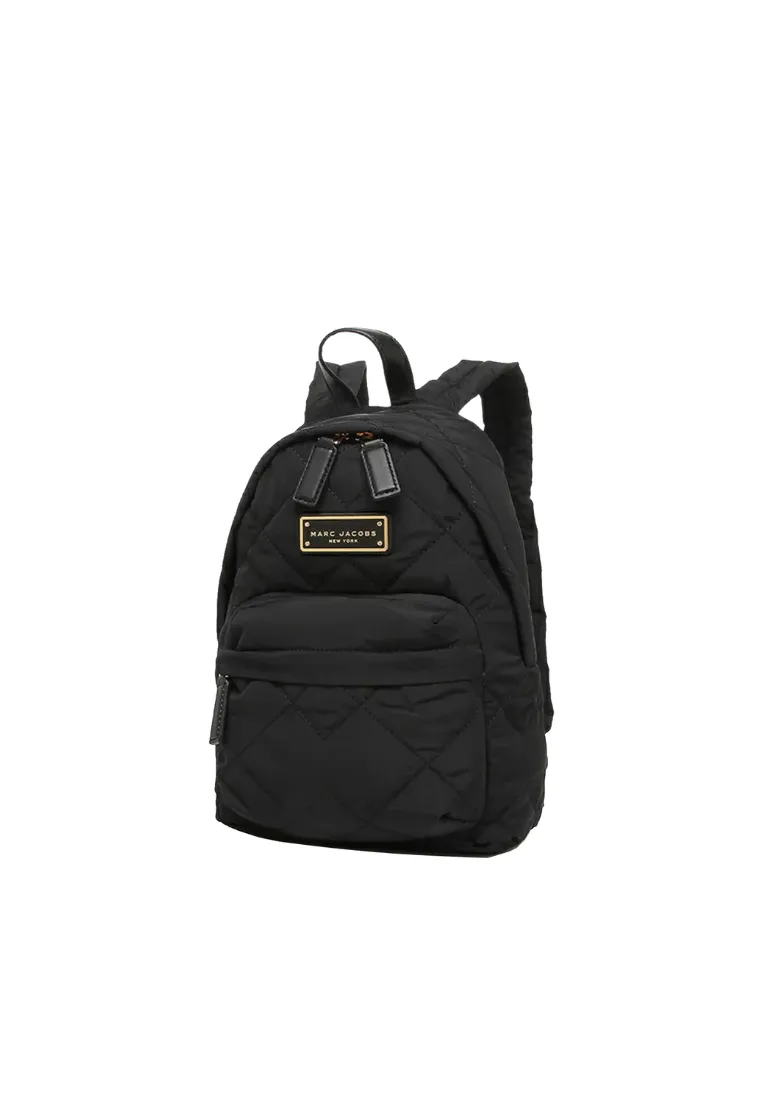Marc Jacobs Mini Quilted M0016679 Nylon Backpack In Black