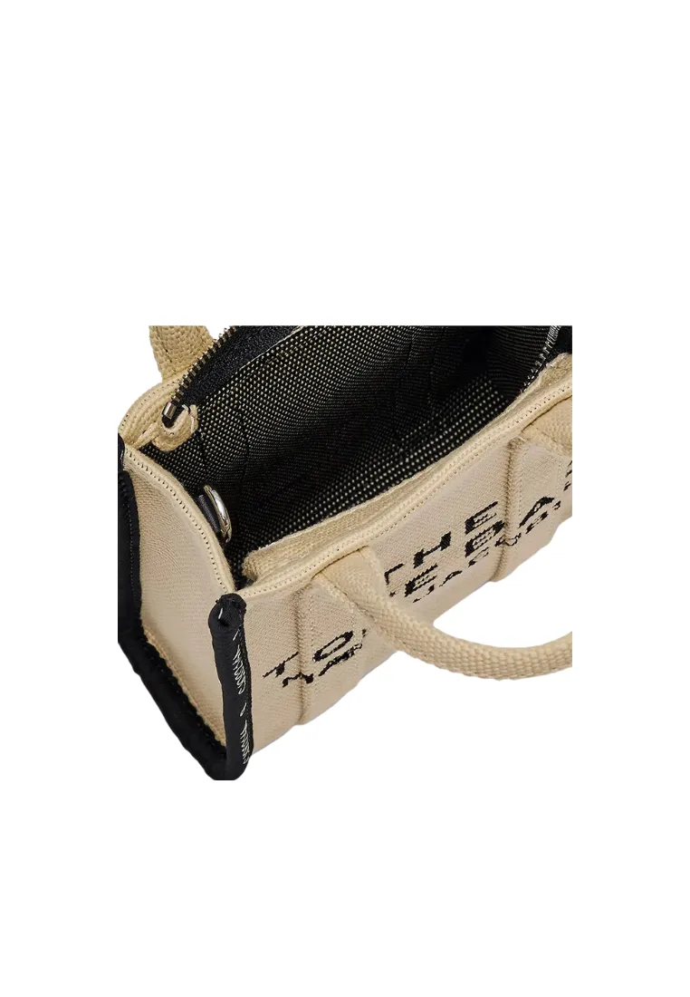 Marc Jacobs The Jacquard Phone Tote Bag In Warm Sand 2R3HCR027H01