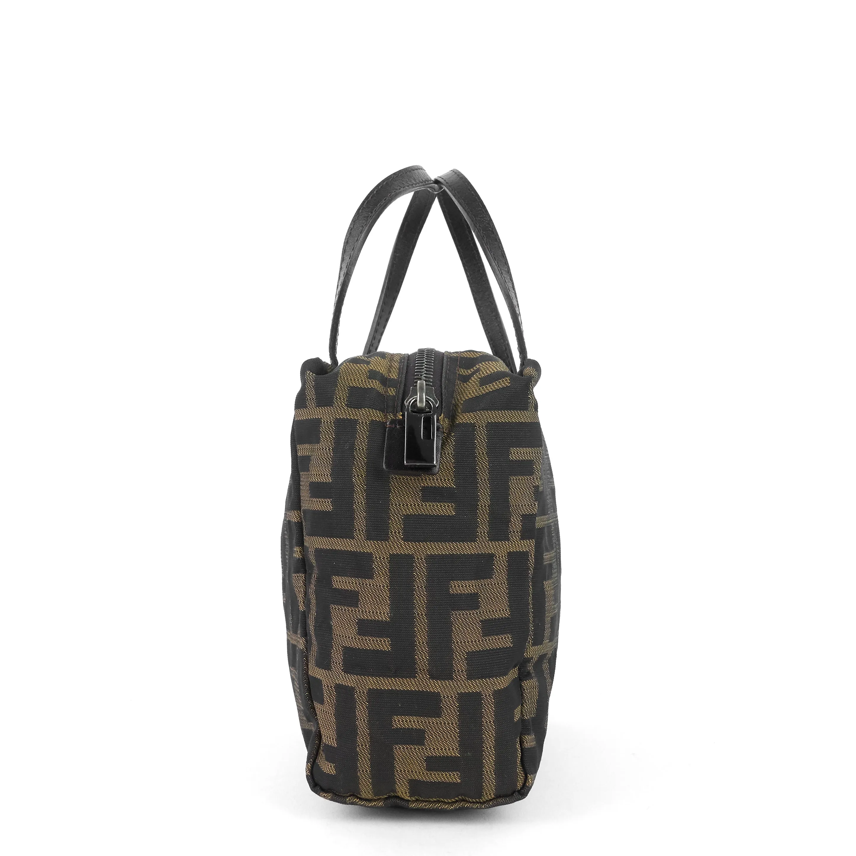 Mini Double Strap Tobacco Zucca Canvas Bag