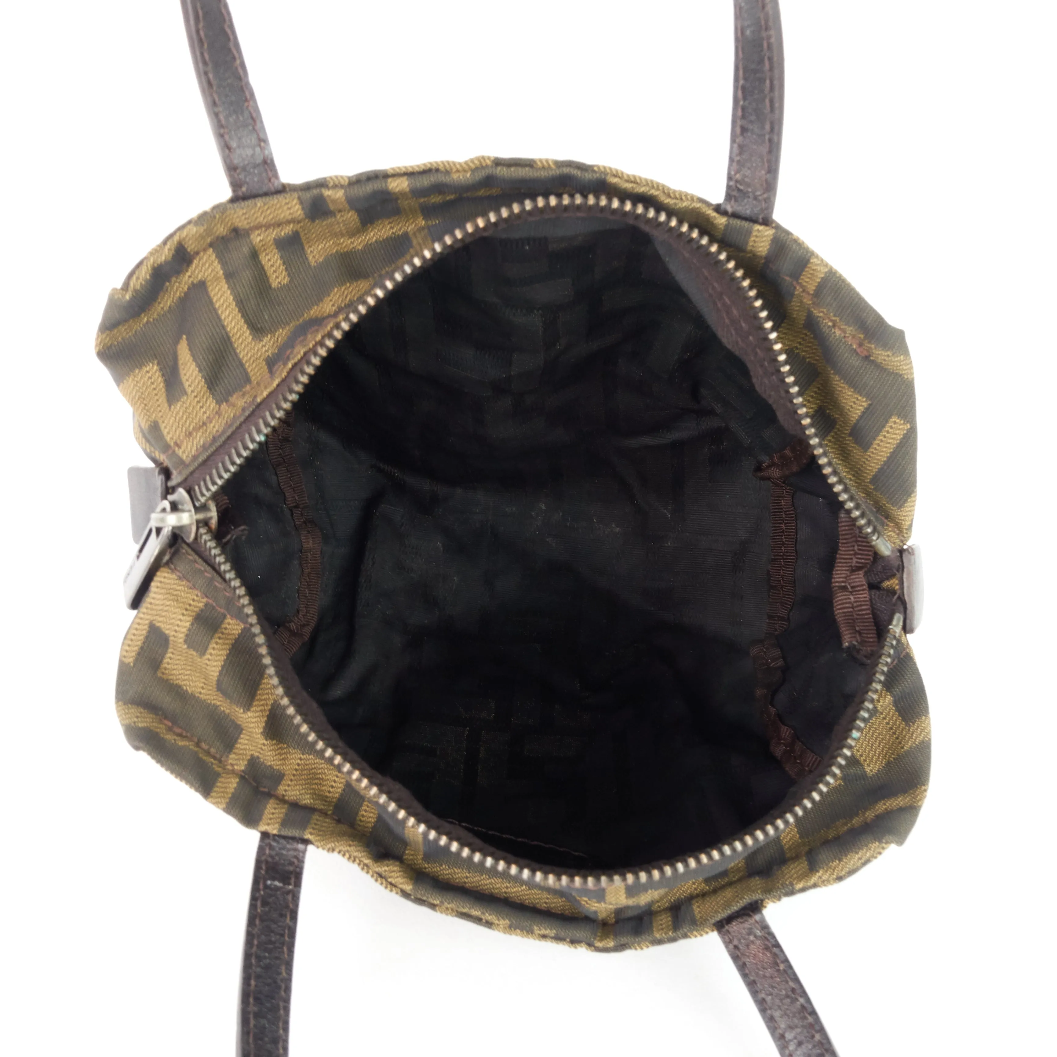 Mini Double Strap Tobacco Zucca Canvas Bag