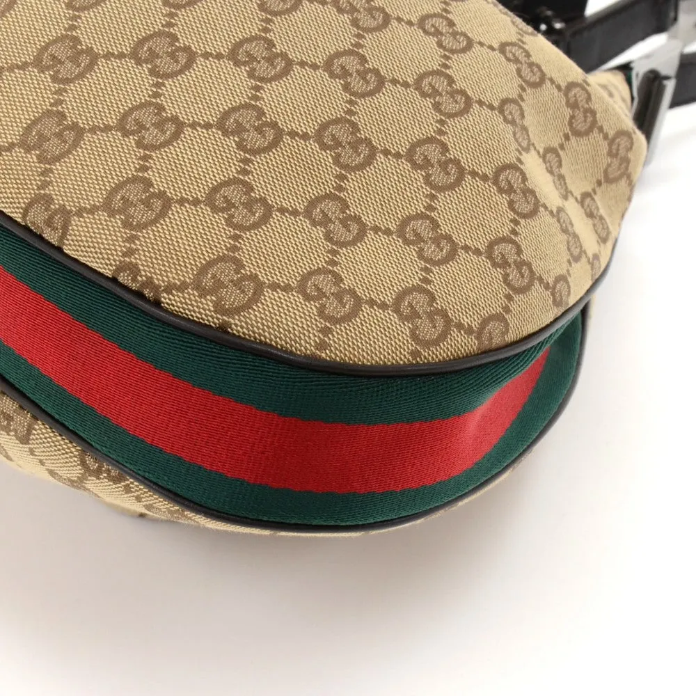 Monogram Canvas Convertible Hobo Bag