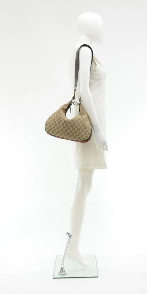 Monogram Canvas Convertible Hobo Bag
