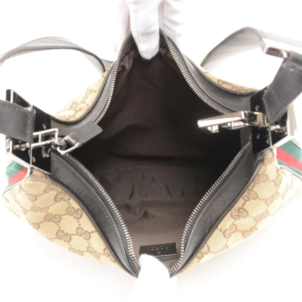 Monogram Canvas Convertible Hobo Bag