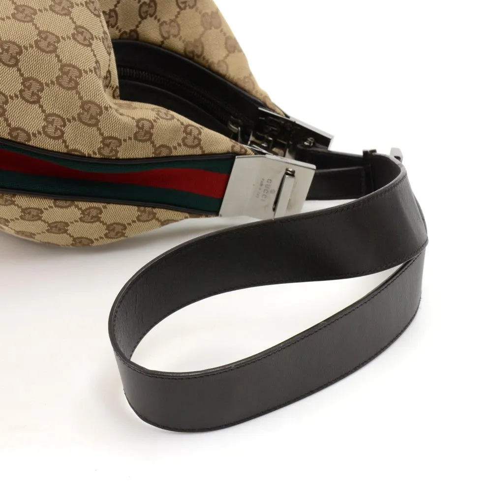Monogram Canvas Convertible Hobo Bag