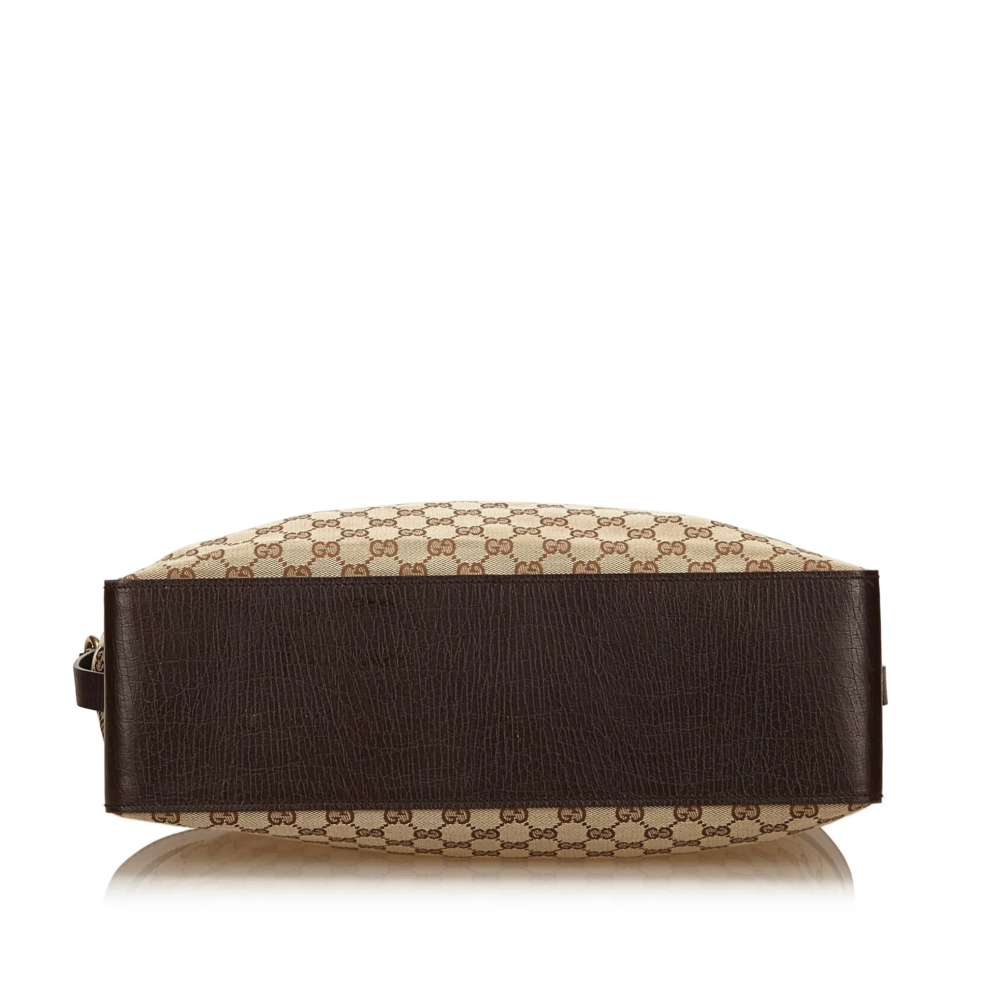 Monogram Canvas Double Buckle Tote Bag