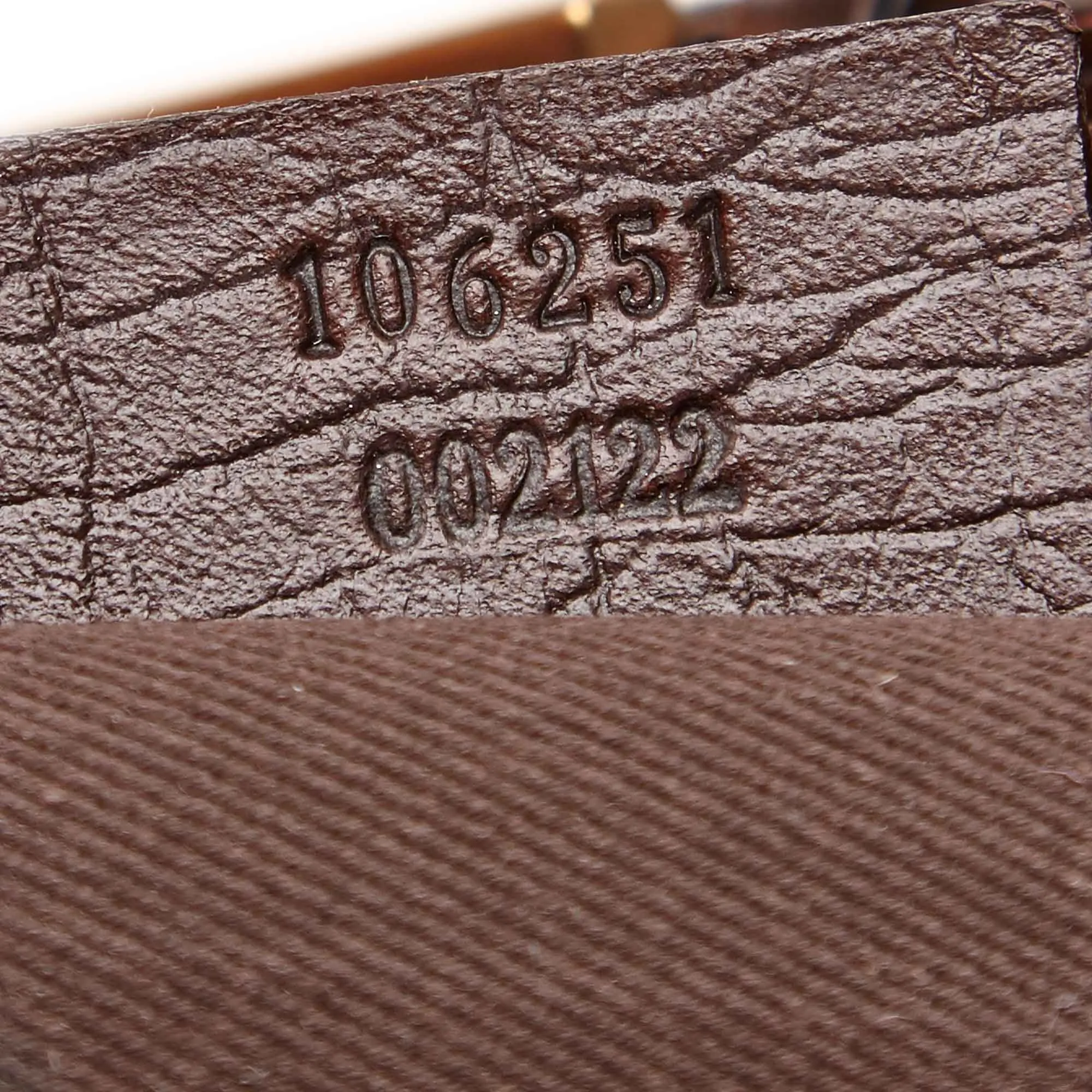 Monogram Canvas Double Buckle Tote Bag