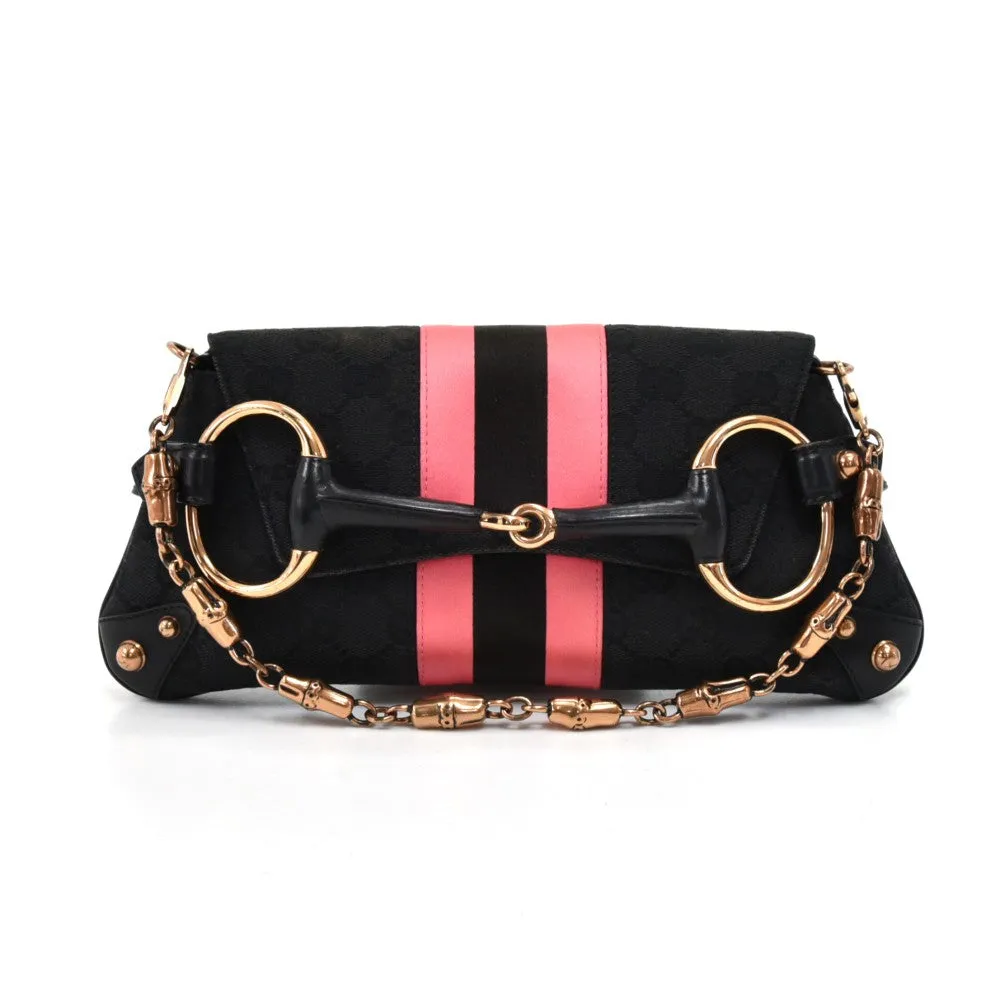 Monogram Canvas Horsebit Bag