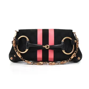 Monogram Canvas Horsebit Bag
