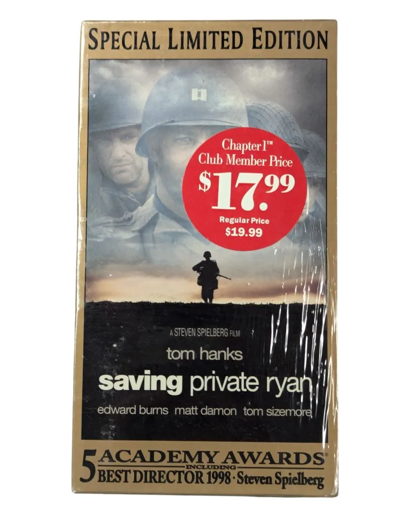 NIP Saving Private Ryan double VHS