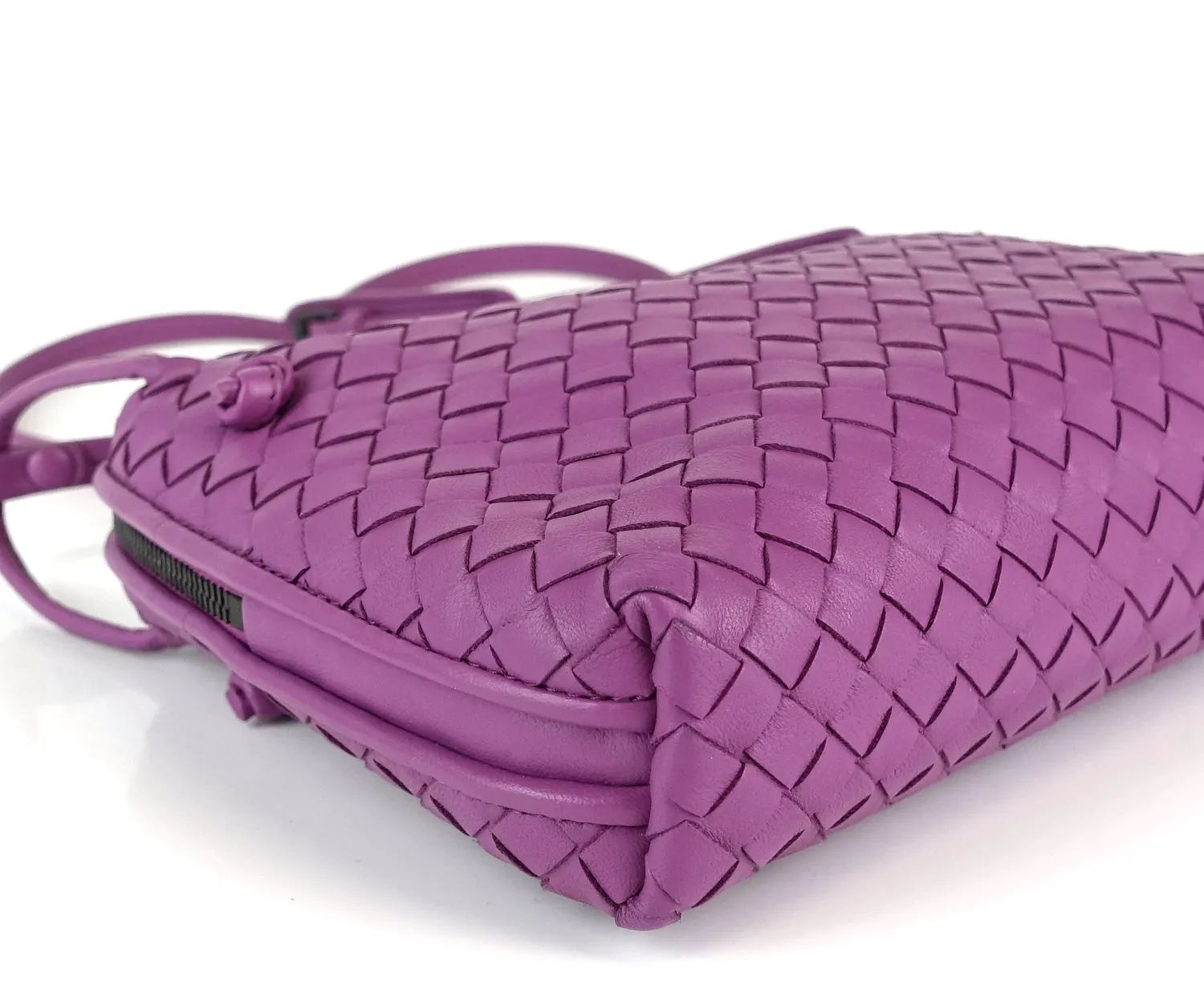 Nodini Intrecciato Nappa Leather Bag