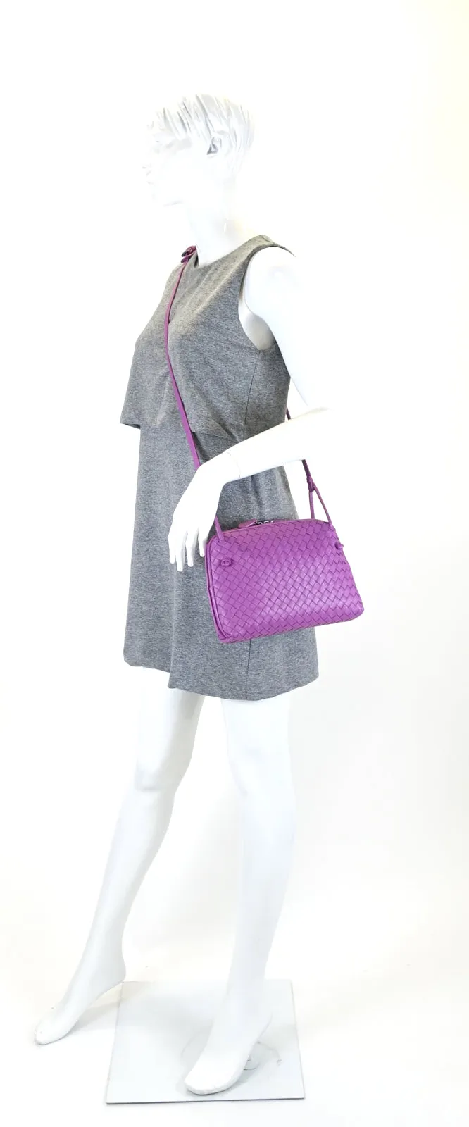 Nodini Intrecciato Nappa Leather Bag