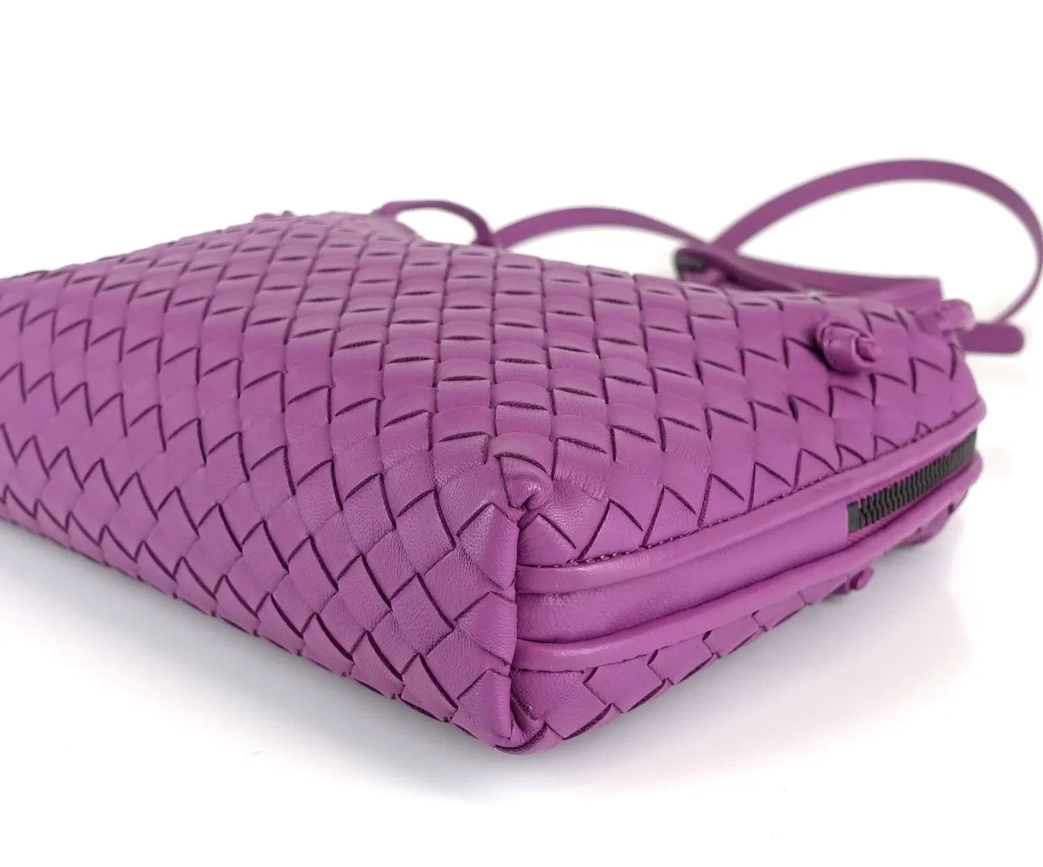 Nodini Intrecciato Nappa Leather Bag
