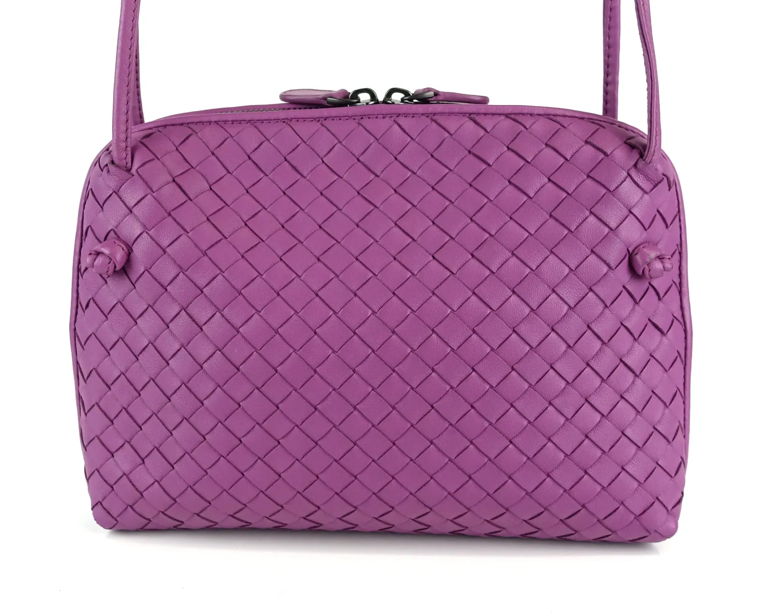Nodini Intrecciato Nappa Leather Bag