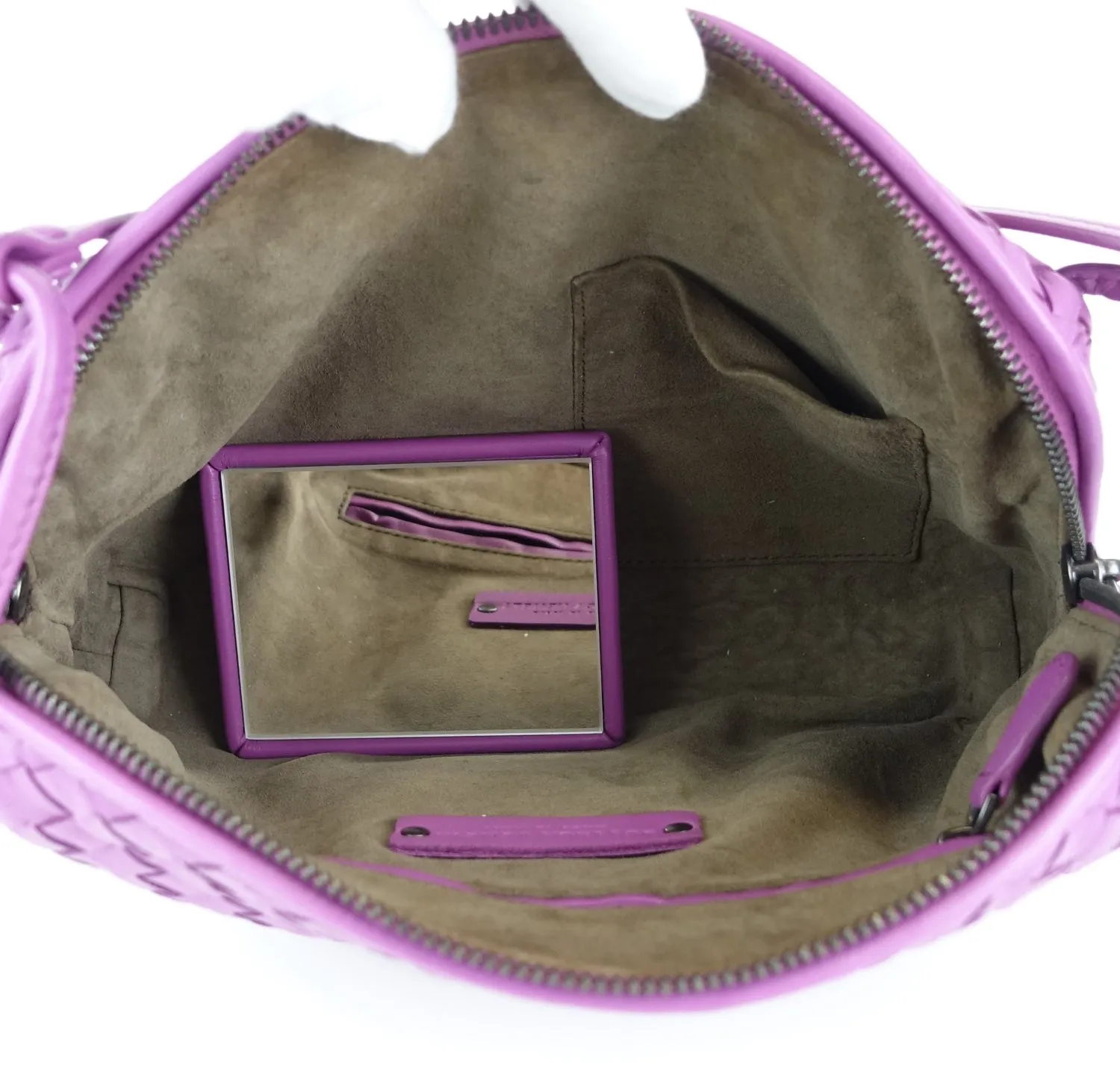 Nodini Intrecciato Nappa Leather Bag