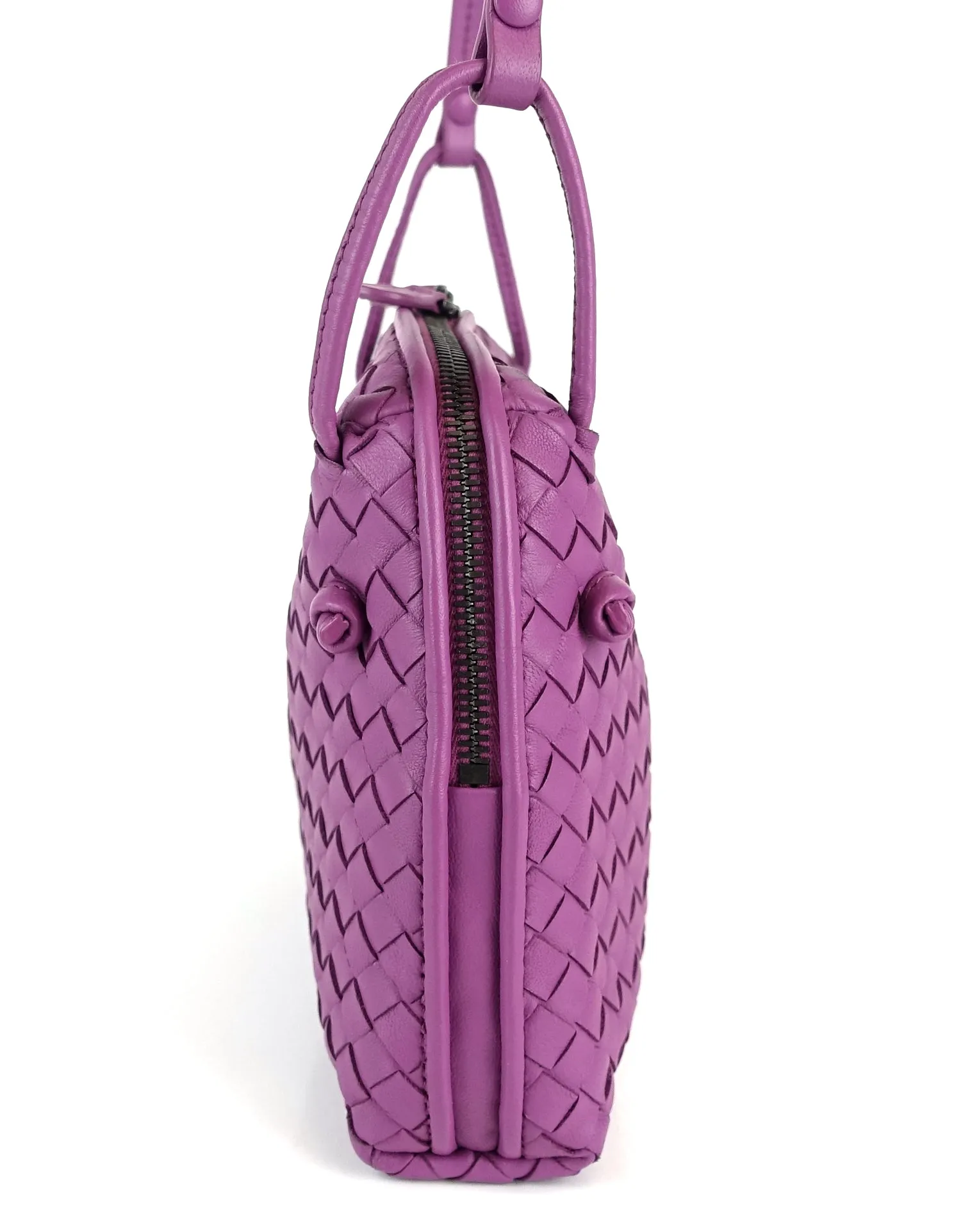 Nodini Intrecciato Nappa Leather Bag
