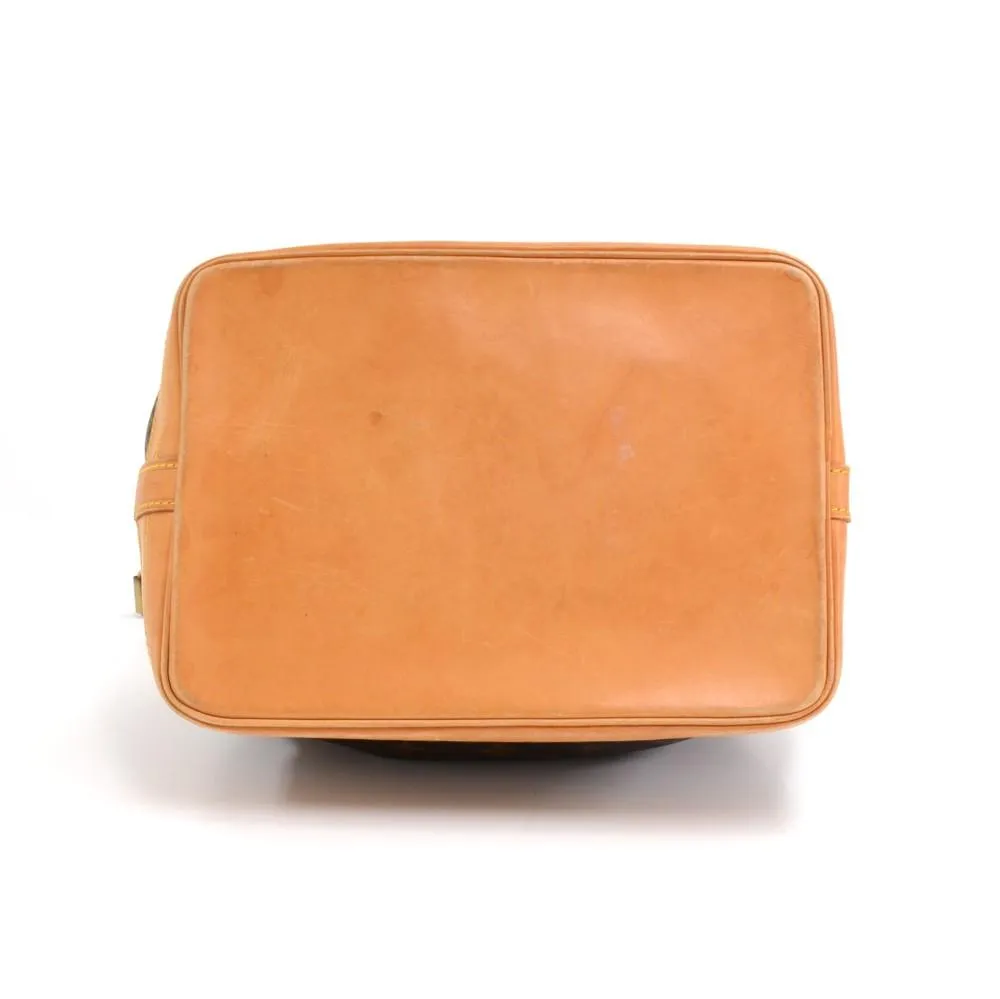 Noe Large Monogram Canvas Shoulder Bag
