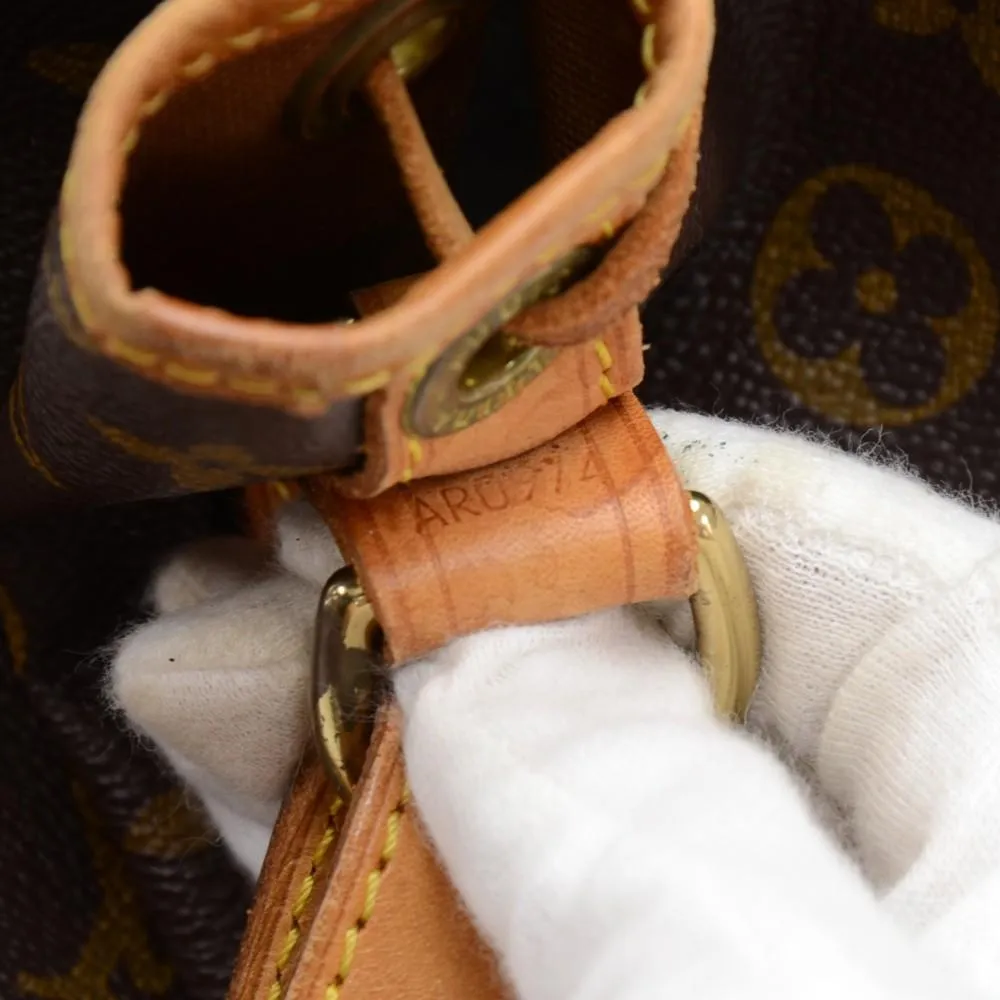Noe Large Monogram Canvas Shoulder Bag