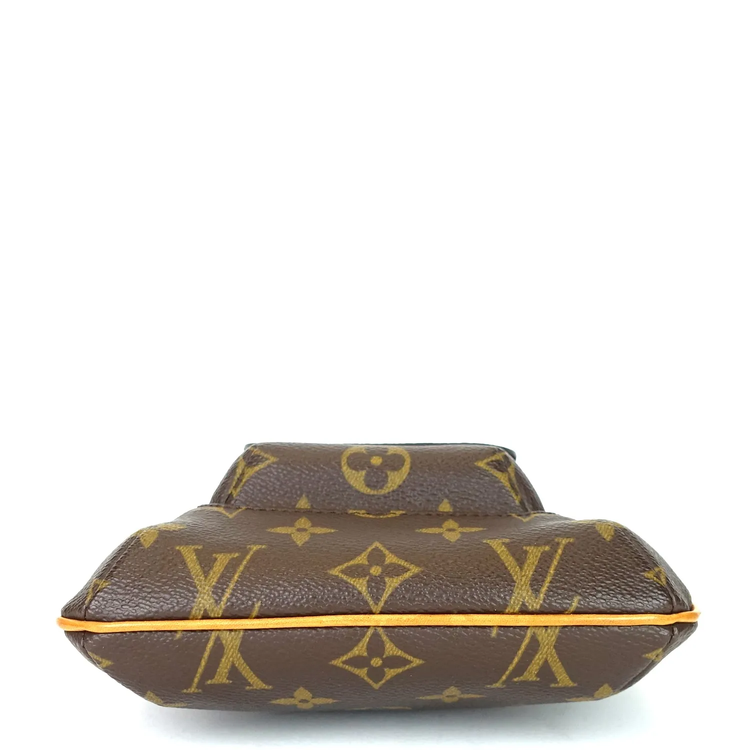 Partition Wristlet Monogram Canvas Bag