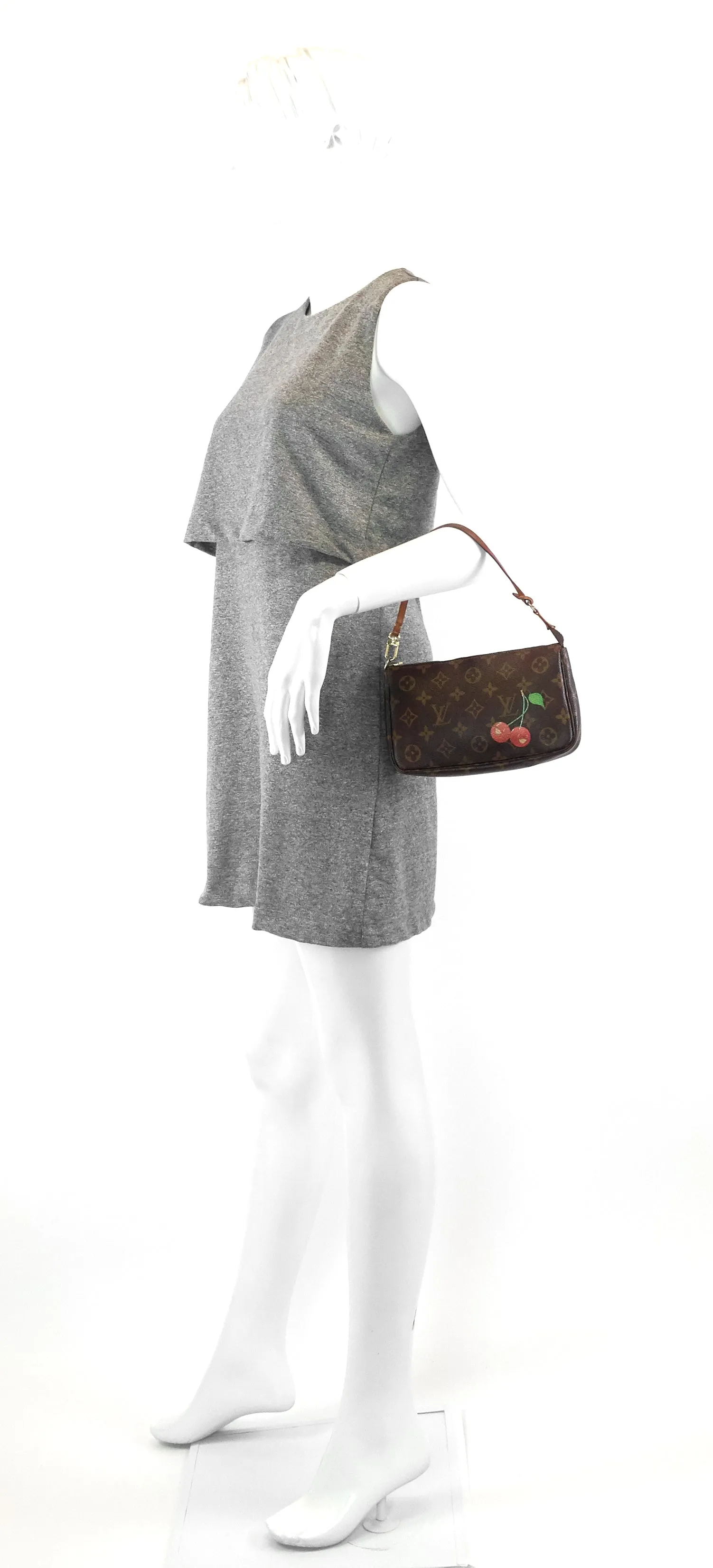 Pochette Accessoires Monogram Cerises Canvas Bag