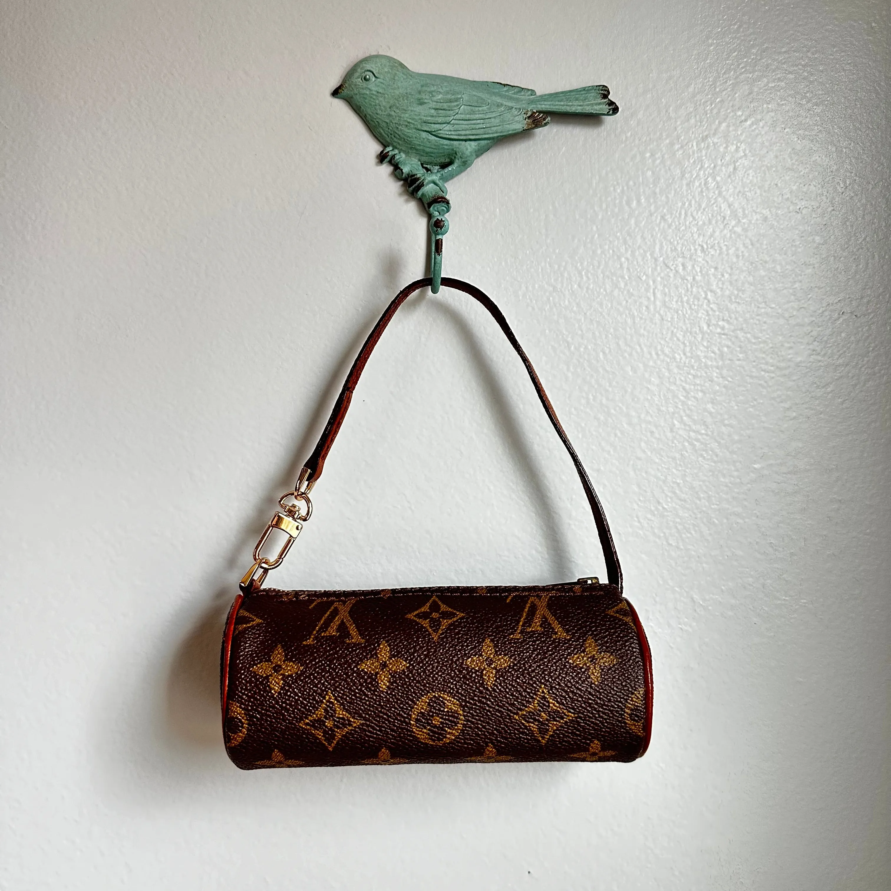 The Junco Pouch - Vintage LV Monogram Papillon