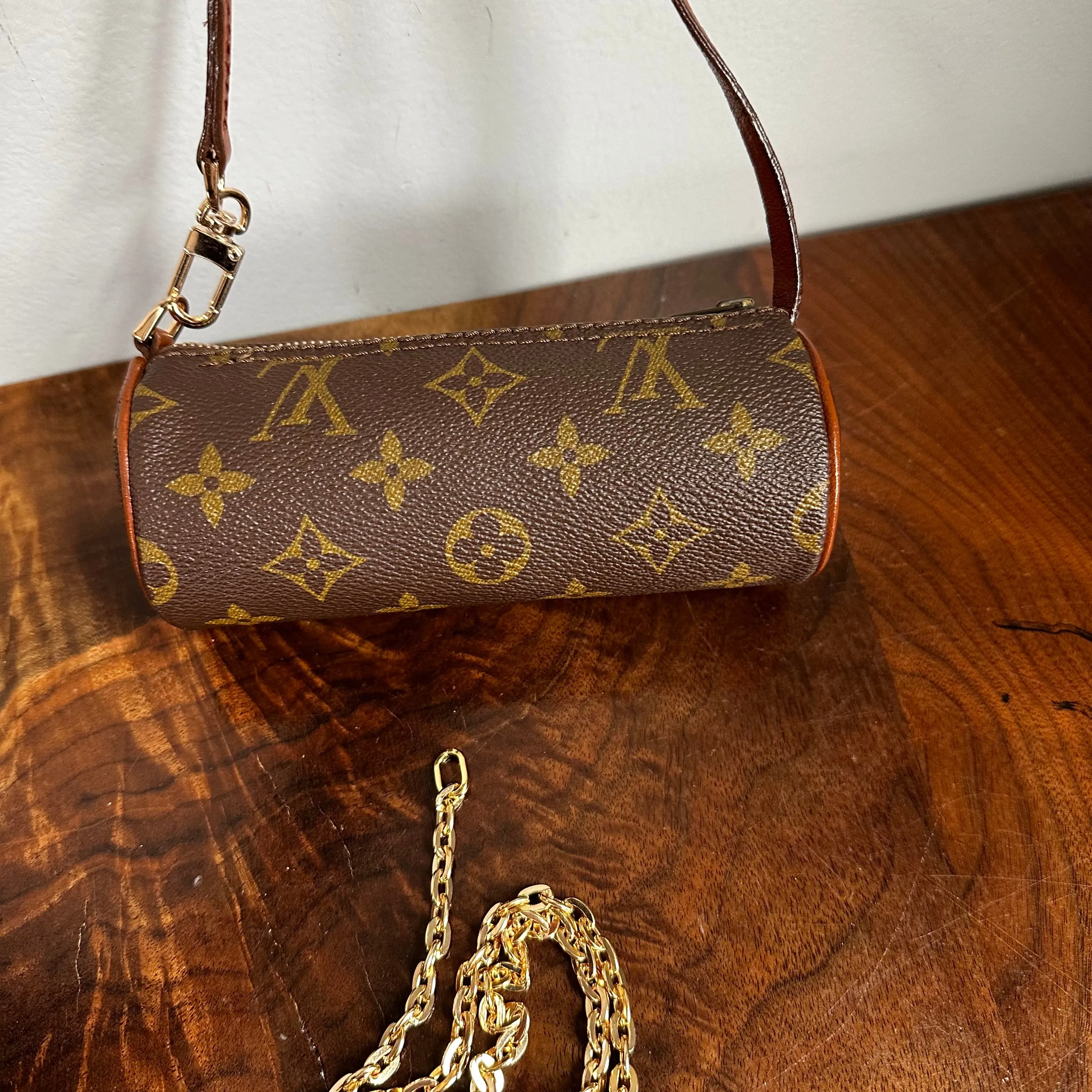 The Junco Pouch - Vintage LV Monogram Papillon